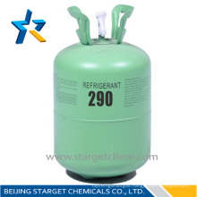 disposable cylinder refrigerant gas propane r290 for sale